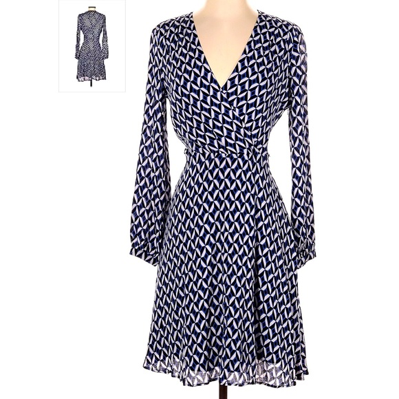 Banana Republic Wrap V-neck dress - Picture 1 of 3